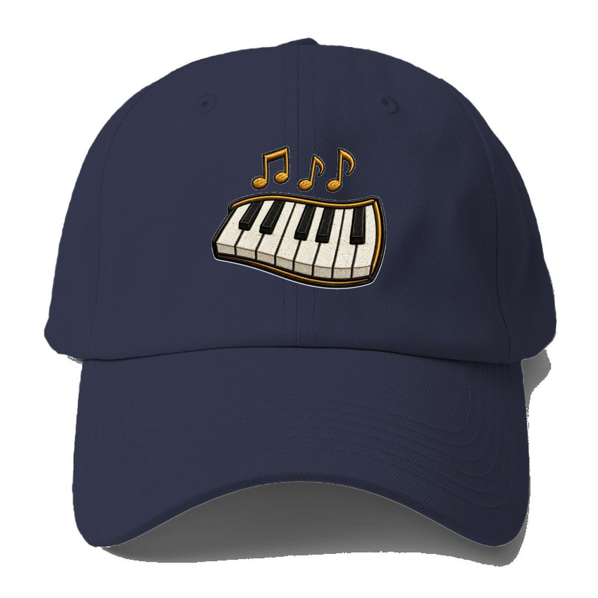 Piano Keys V2 Baseball Cap – Twilight Navy