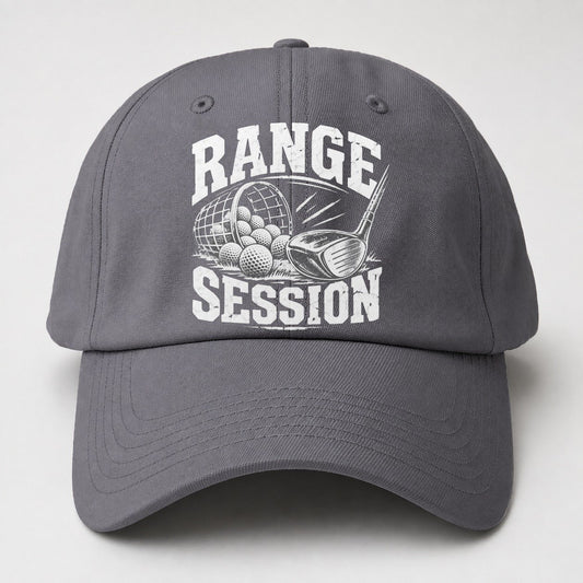 Range Session Golf Life Baseball Cap – Grey