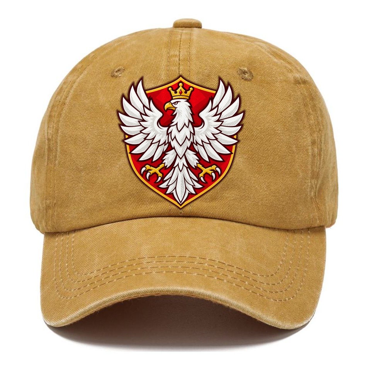 Poland Minimal Emblem Country Logos Classic Cap – Golden Harvest