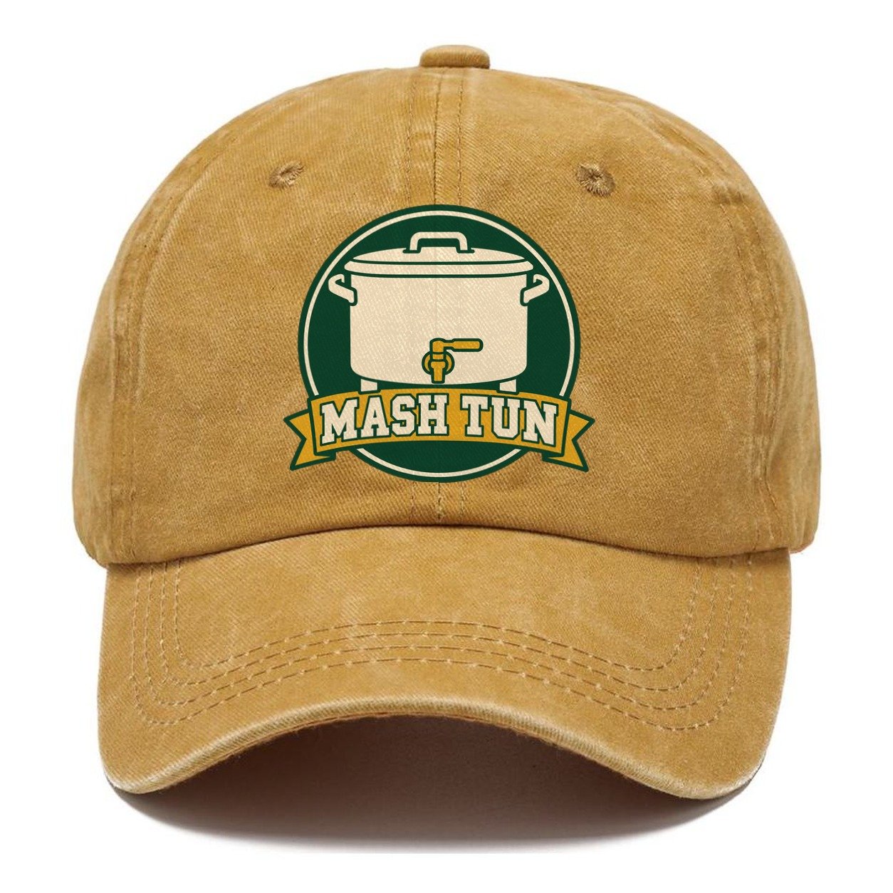 Mash Tun Plate Classic Cap – Golden Harvest