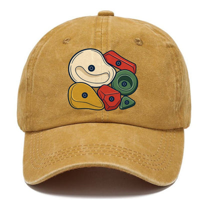 Hold Cluster Rock Climbing Classic Cap – Golden Harvest