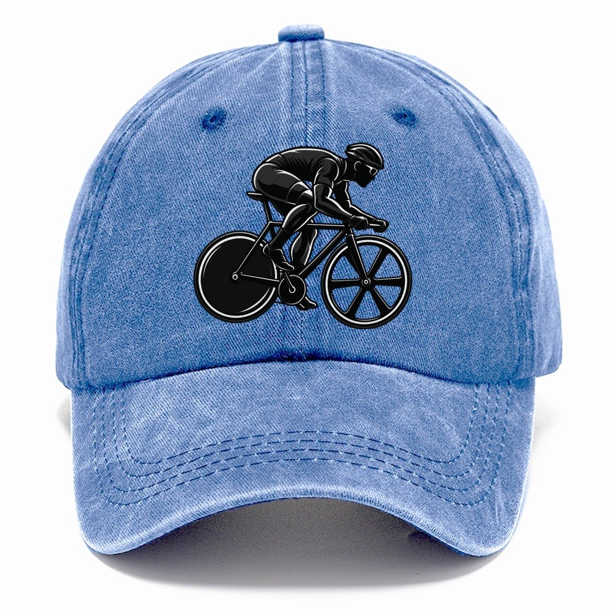 Urban Fixed Gear Rider Cycling Life Classic Cap – Summer Sky