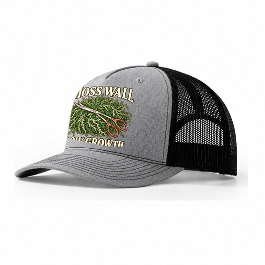 Moss Wall Slow Growth Aquarium Keeping Trucker Hat – Sport Grey Black