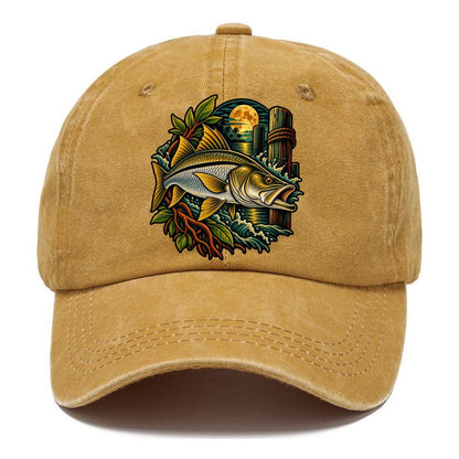 Snook Night Hunter Fishing Club Classic Cap – Golden Harvest