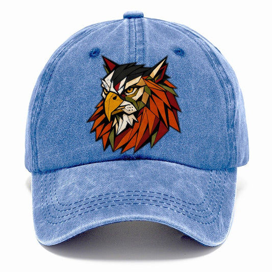 Griffin Head Portrait Classic Cap – Summer Sky