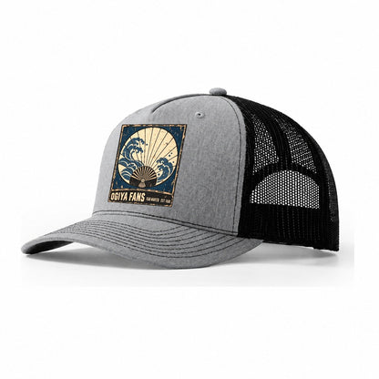 Ogiya Fan Makers Noren Trade Co Trucker Hat – Sport Grey Black