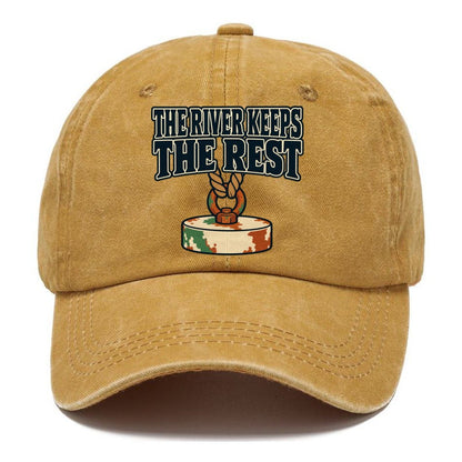 The River Keeps The Rest Treasure Hunting Classic Cap – Golden Harvest