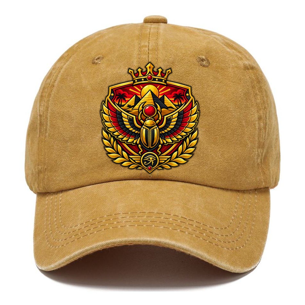 Egypt Heraldic Crest Country Logos Classic Cap – Golden Harvest