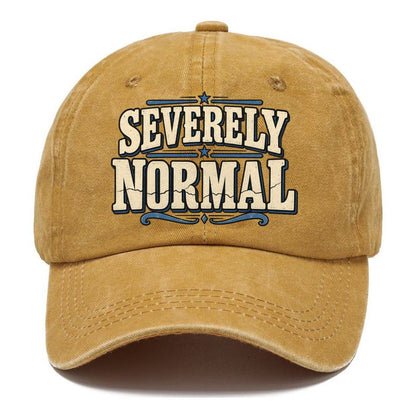 Severely Normal American Wit Classic Cap – Golden Harvest