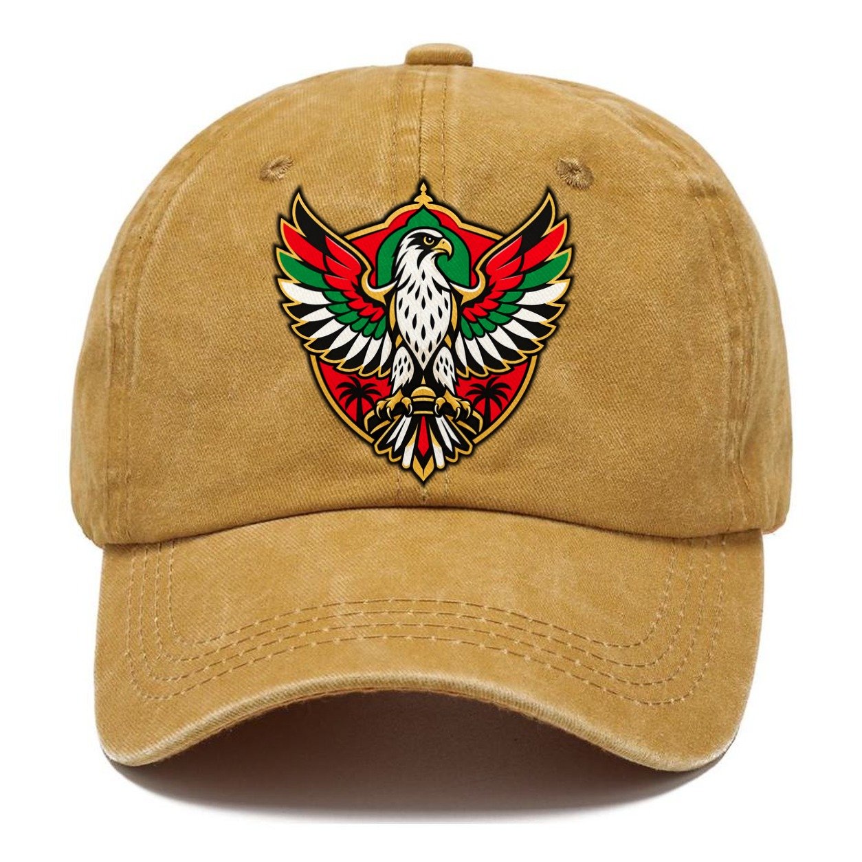 United Arab Emirates Minimal Emblem Country Logos Classic Cap – Golden Harvest