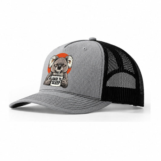 Koala Mug Truths Trucker Hat – Sport Grey Black