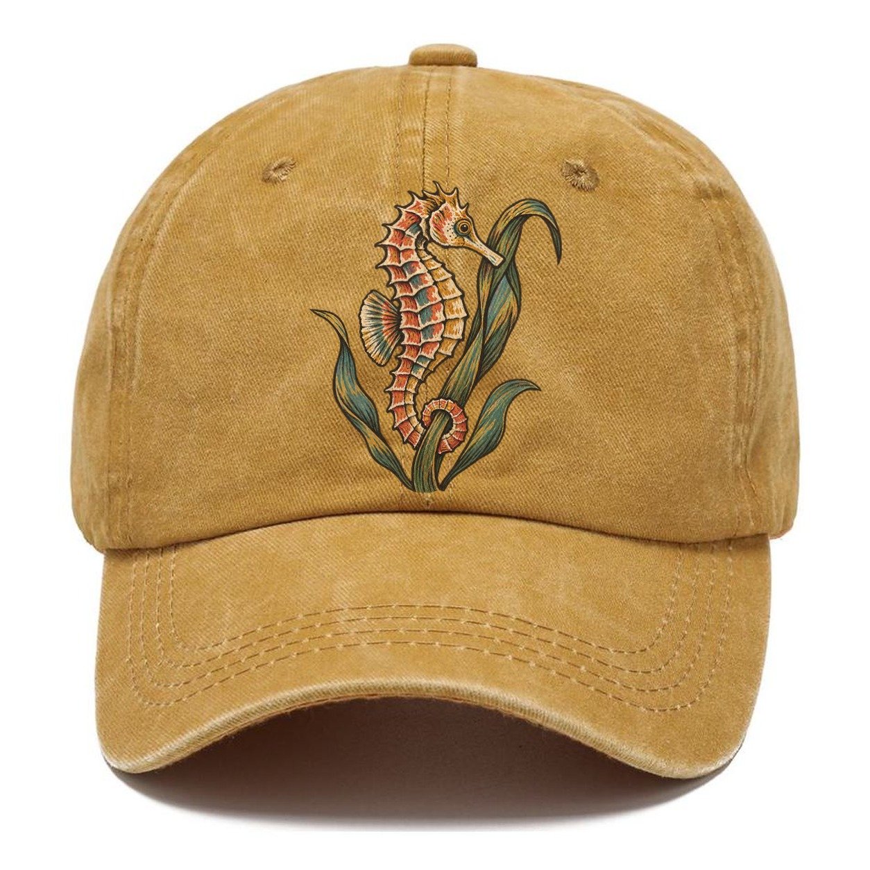 Seahorse Eelgrass Cradle Gentle Wild Classic Cap – Golden Harvest