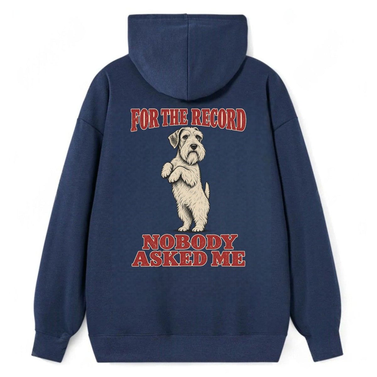 Sealyham Terrier Dog Declarations Classic Pullover Hoodie – Navy