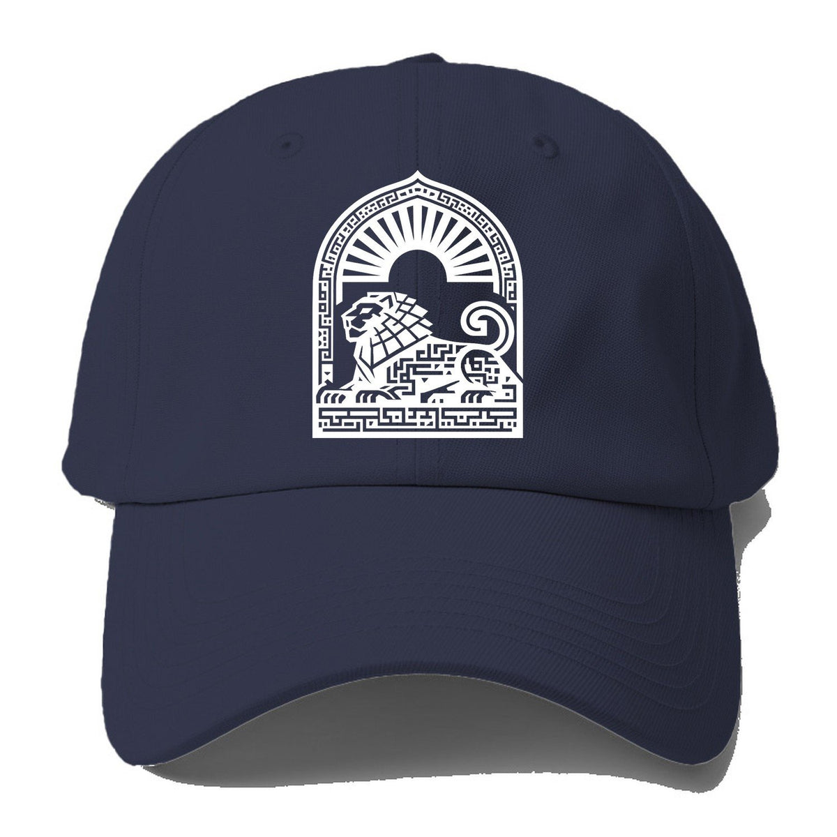 Persian Lion Arch Baseball Cap – Twilight Navy