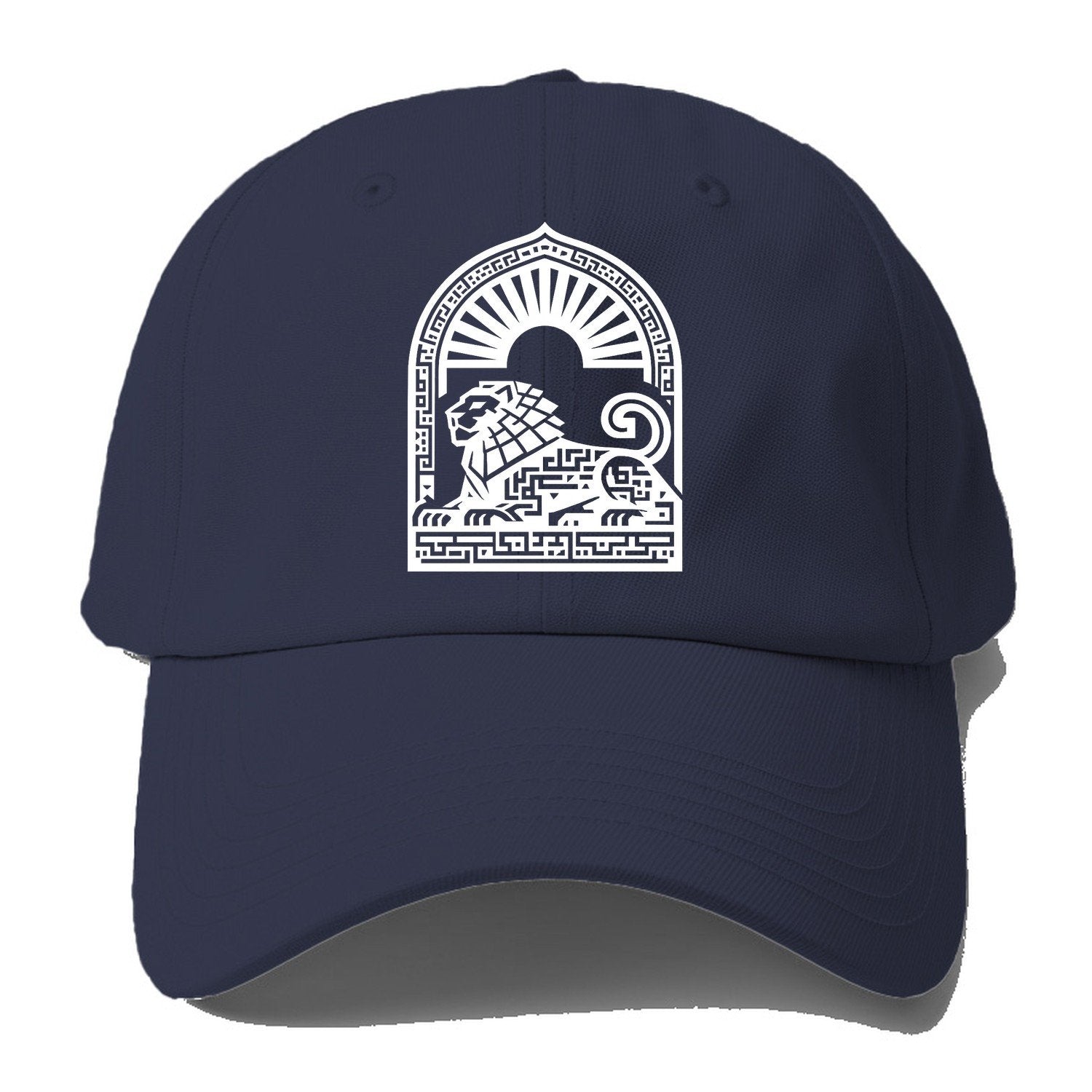 Persian Lion Arch Baseball Cap – Twilight Navy