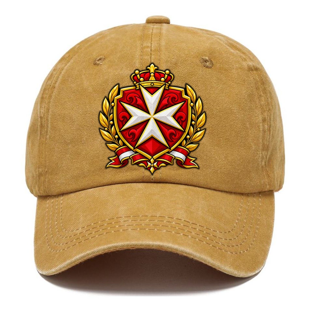 Malta Minimal Emblem Country Logos Classic Cap – Golden Harvest