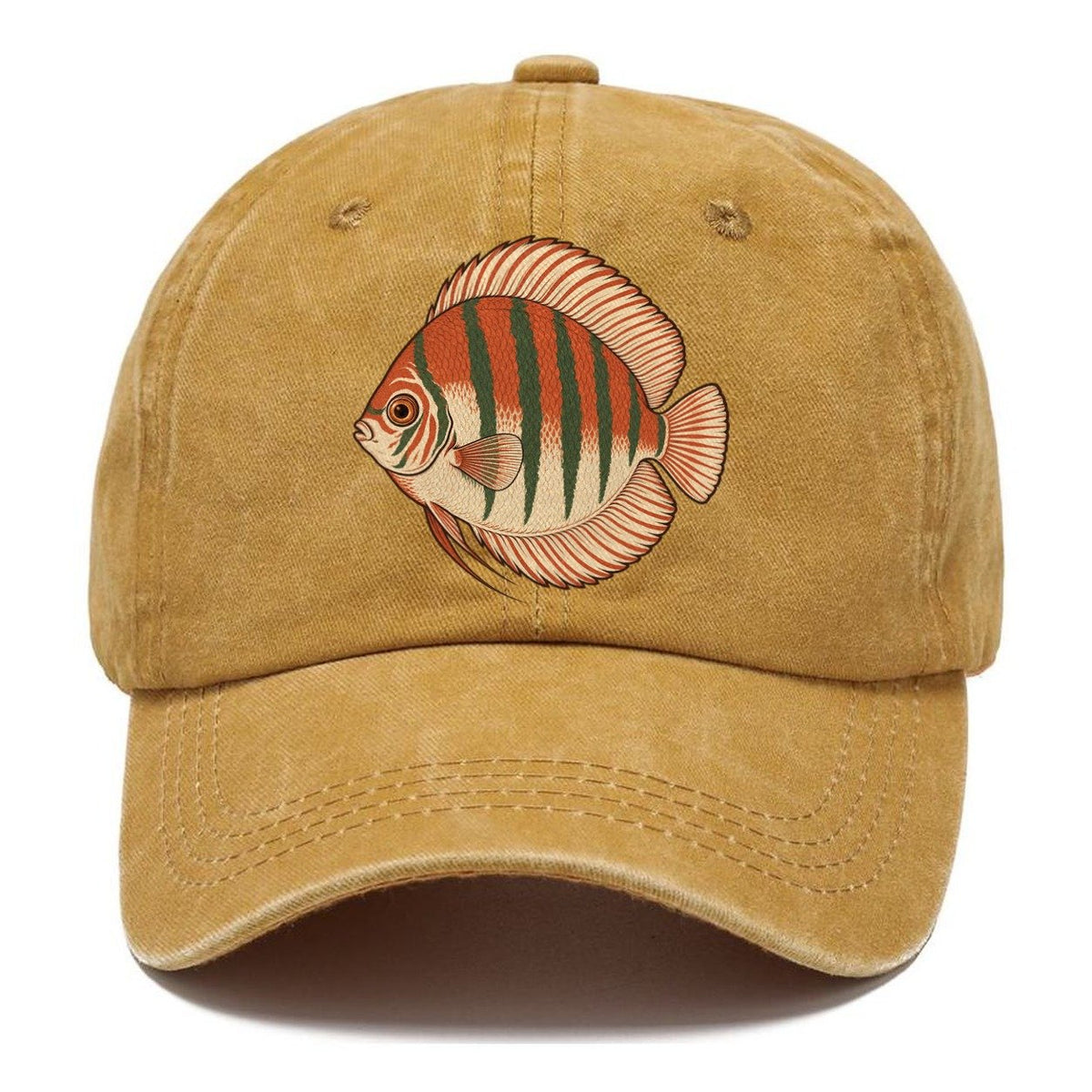 Discus Profile Study Aquarium Keeping Classic Cap – Golden Harvest
