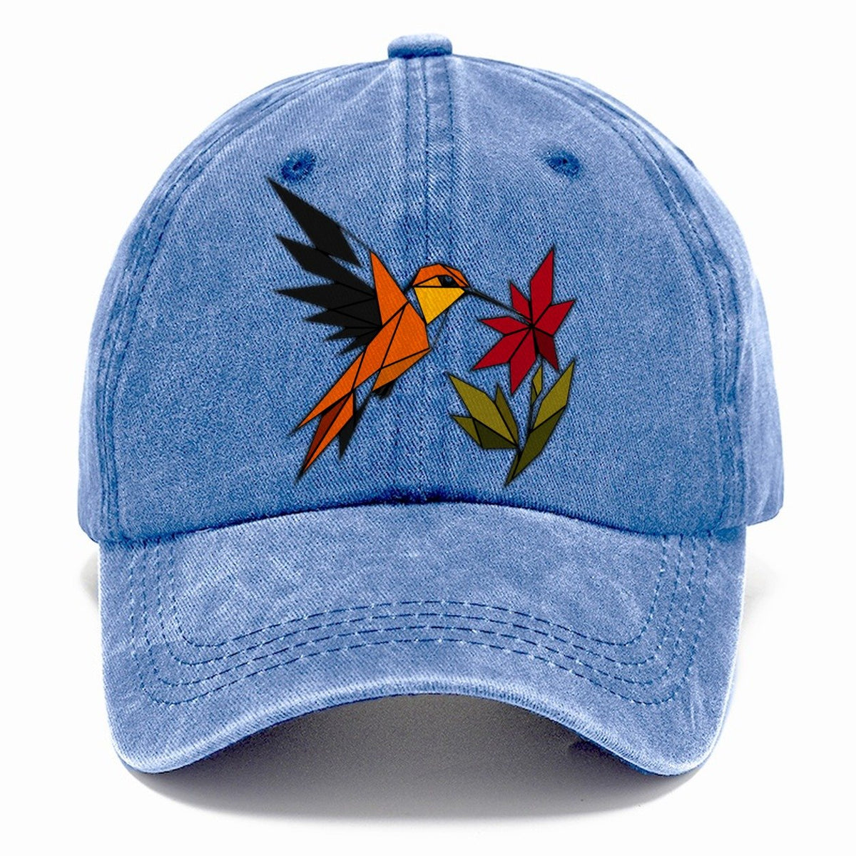 Hummingbird Hover Classic Cap – Summer Sky