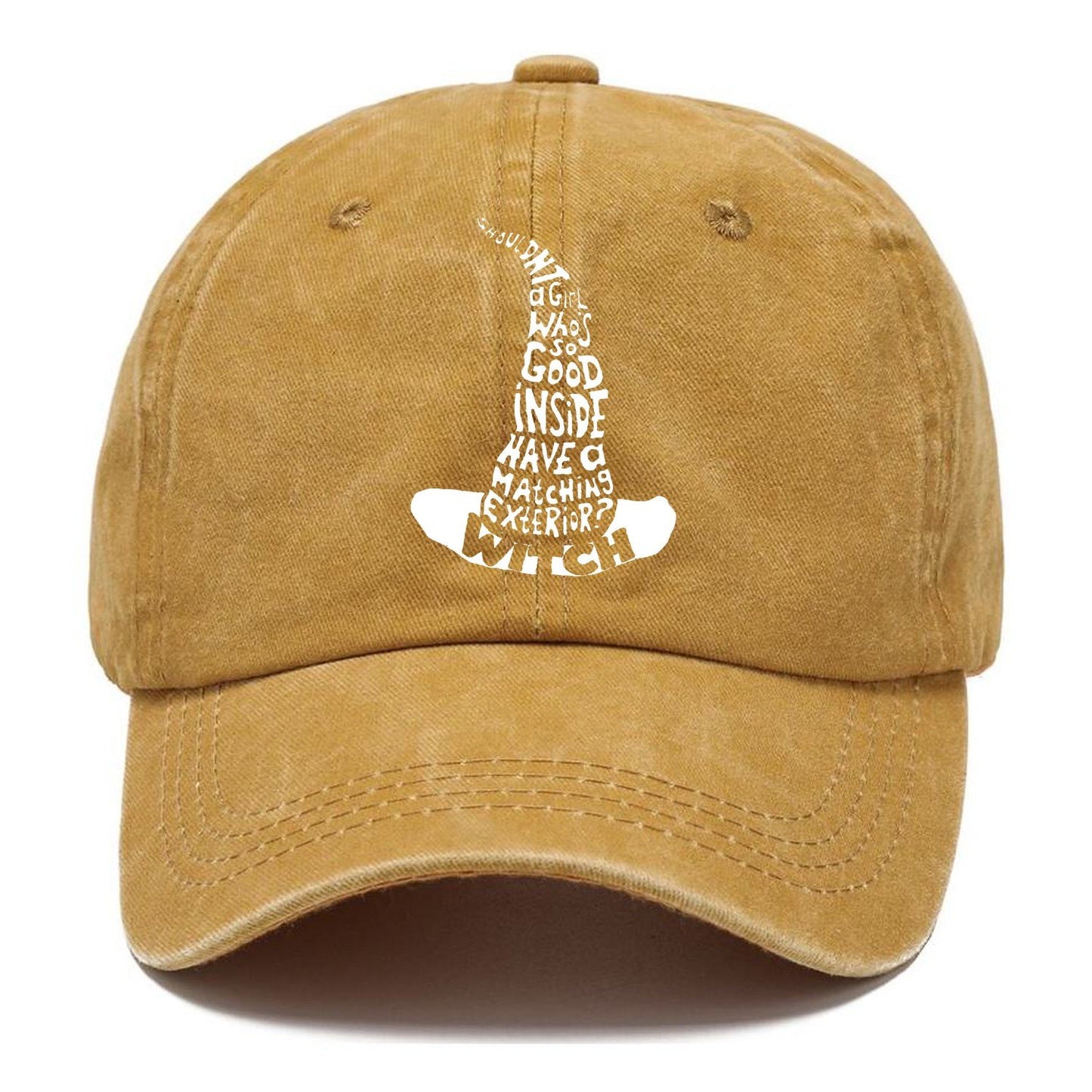 Shouldnt Girl Witch Classic Cap – Golden Harvest