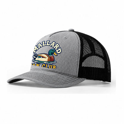 Mallard Fan Club Trucker Hat – Sport Grey Black