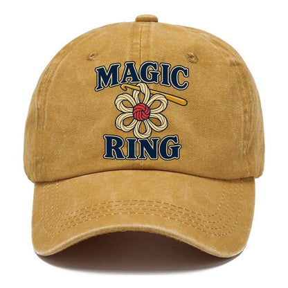 Magic Ring Yarn Crafts Classic Cap – Golden Harvest