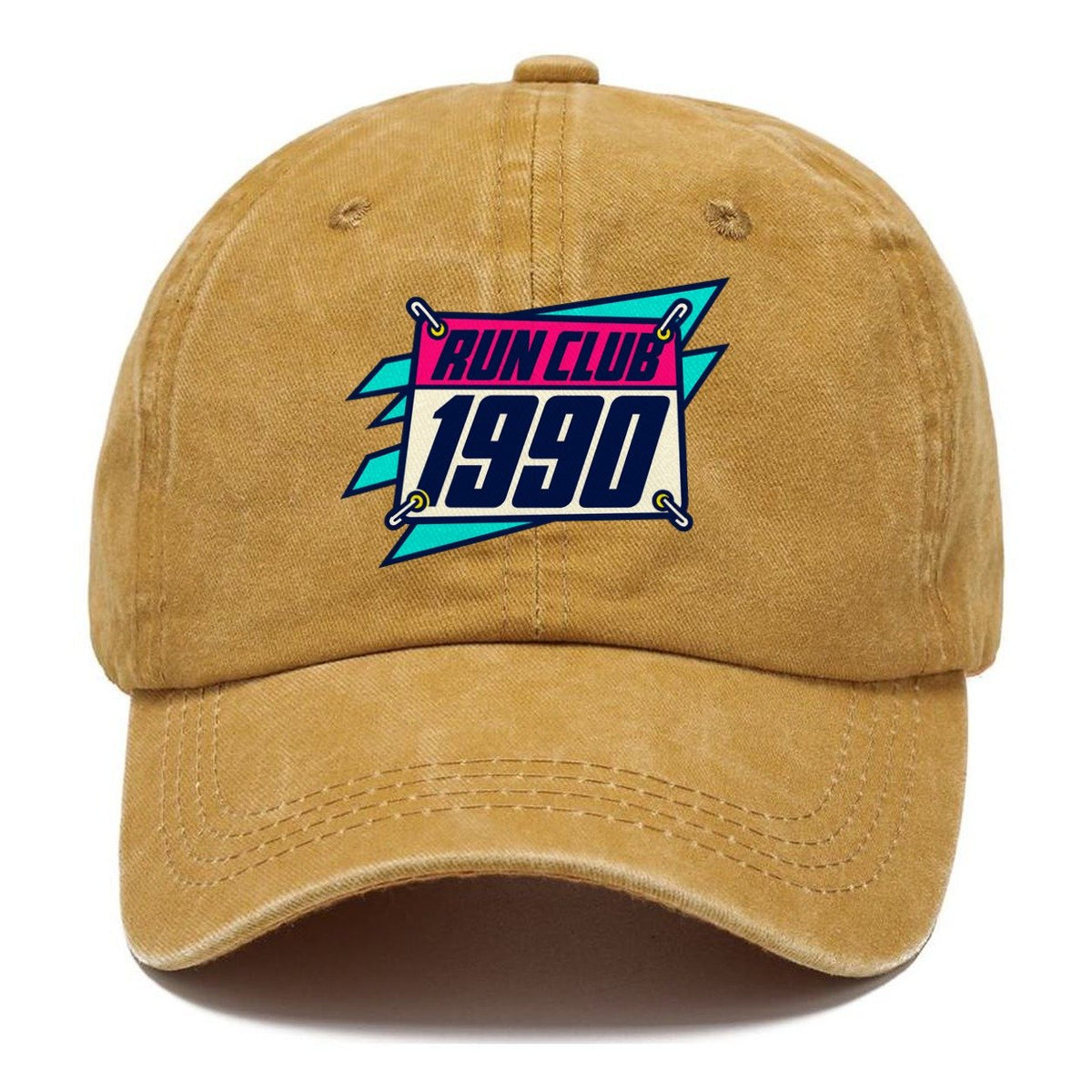 Race Bib 1990 Run Club 90S Running Clubs Classic Cap – Golden Harvest