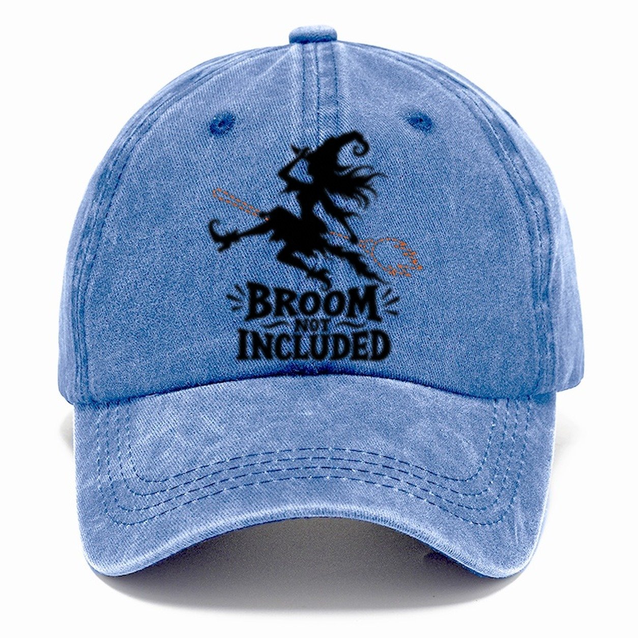 Broom Not Included Slogan Witch Magic Classic Cap – Summer Sky