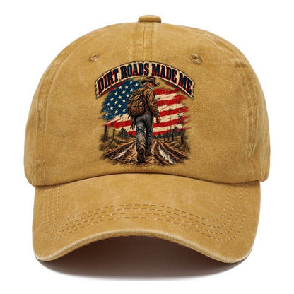 Dirt Roads Made Me Old Man Strong Classic Cap – Golden Harvest