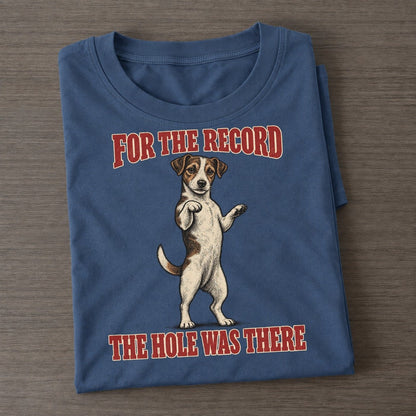 Jack Russell Terrier Dog Declarations Classic T-shirt – Twilight Navy