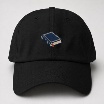 Hardcover Book Tiny Solo Marks Baseball Cap – Black