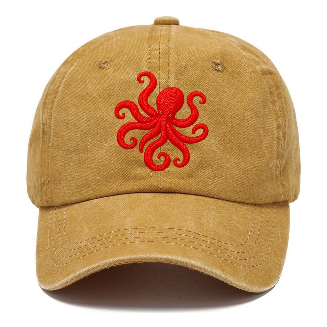 Octopus Spiral Reach Micro Motion Mark Classic Cap – Golden Harvest