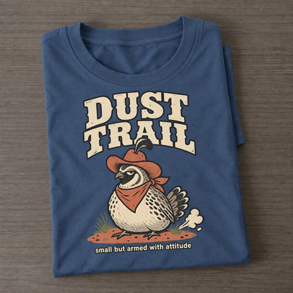 Dust Trail Cowboy Critters Classic T-shirt – Twilight Navy