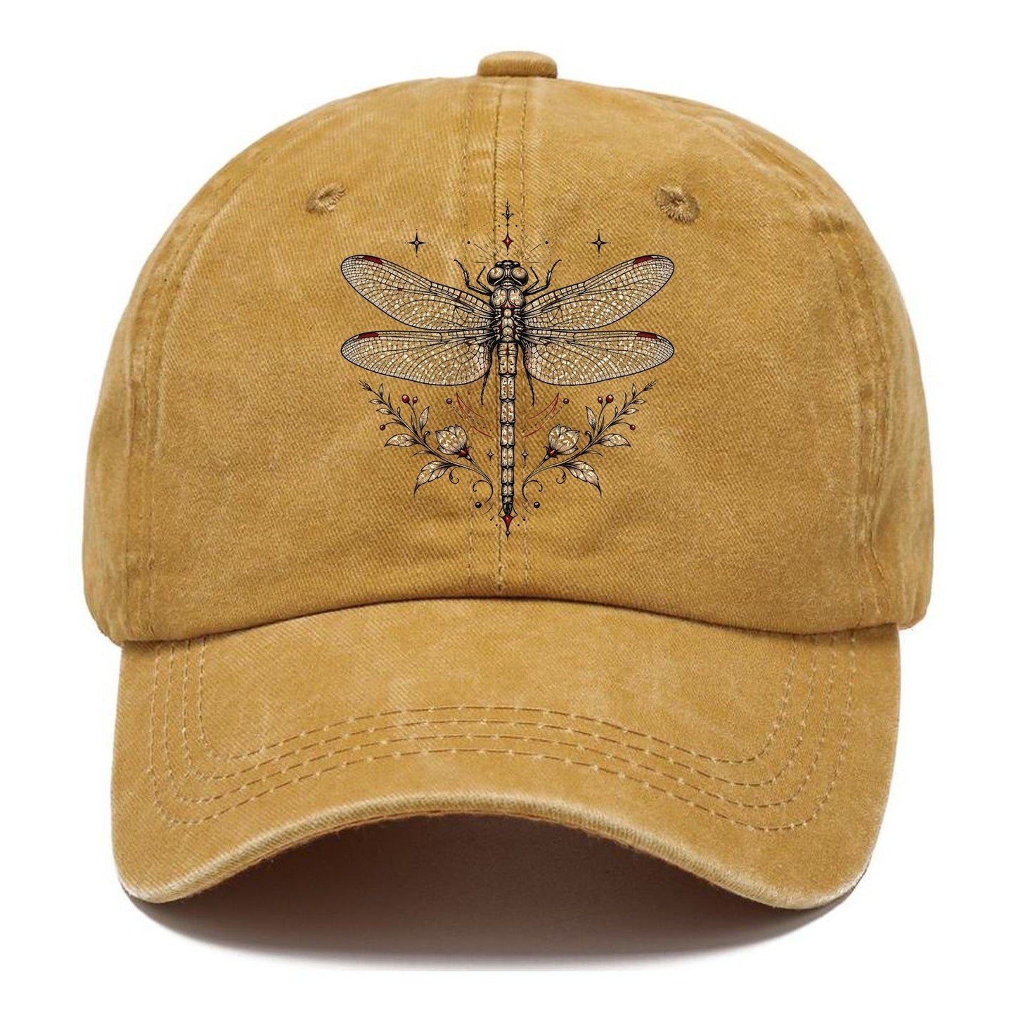 White Dragonfly Classic Cap – Golden Harvest