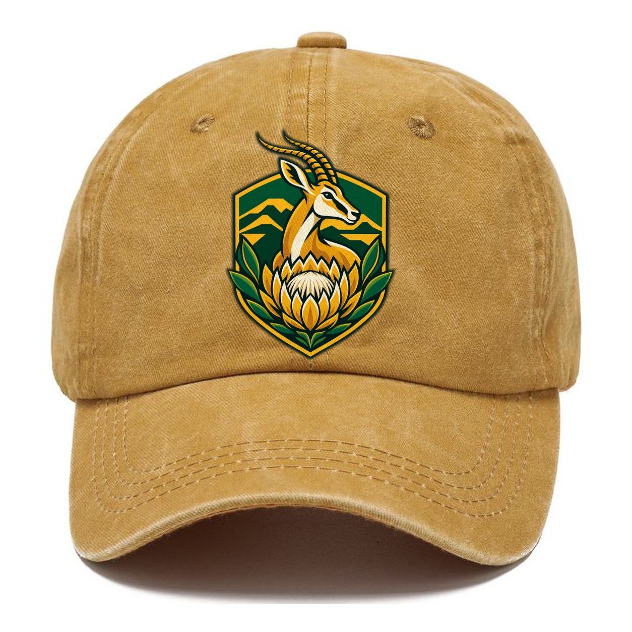 South Africa Minimal Emblem Country Logos Classic Cap – Golden Harvest