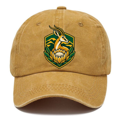 South Africa Minimal Emblem Country Logos Classic Cap – Golden Harvest