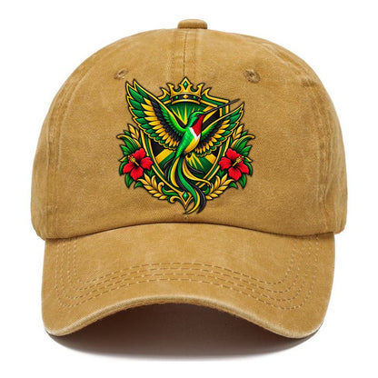 Jamaica Heraldic Crest Country Logos Classic Cap – Golden Harvest