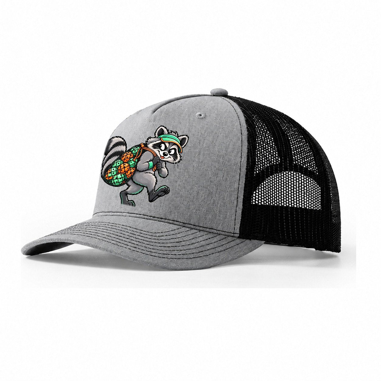 Court Bandit Pickleball Life Trucker Hat – Sport Grey Black