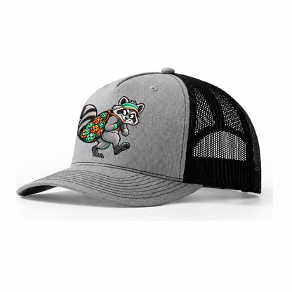 Court Bandit Pickleball Life Trucker Hat – Sport Grey Black