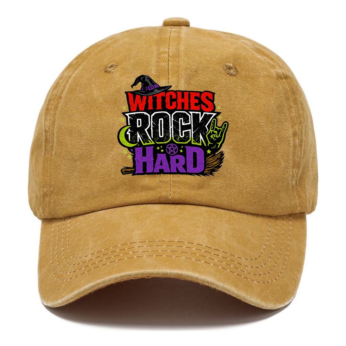 Witches Rock Hard Classic Cap – Golden Harvest