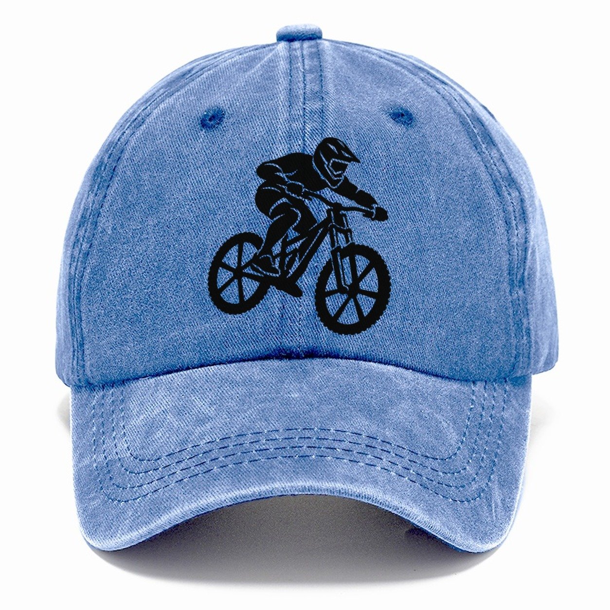 Downhill Trail Rider Cycling Life Classic Cap – Summer Sky