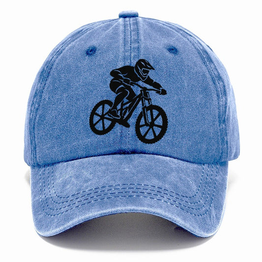 Downhill Trail Rider Cycling Life Classic Cap – Summer Sky