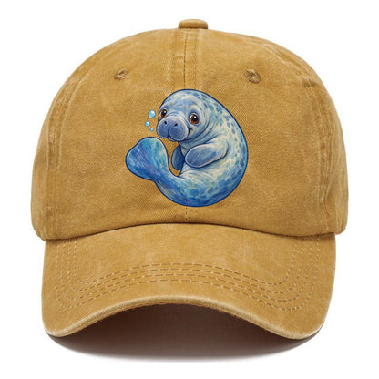 Manatee Curled Drift Sea Sprite Classic Cap – Golden Harvest