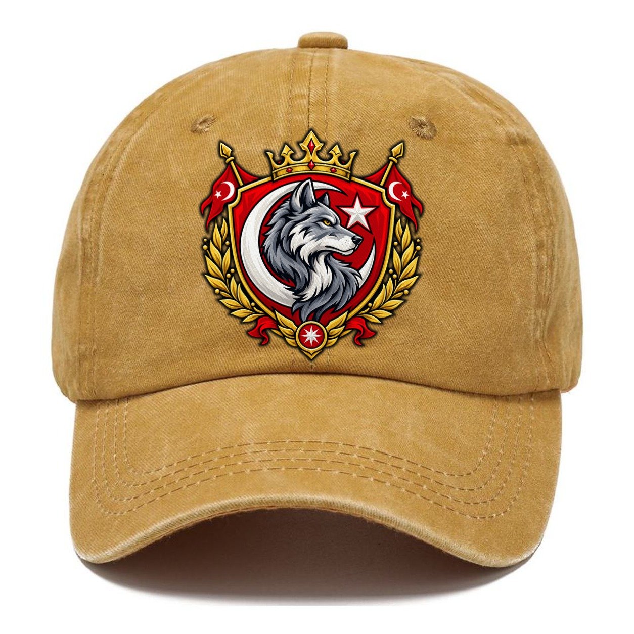 Turkey Heraldic Crest Country Logos Classic Cap – Golden Harvest