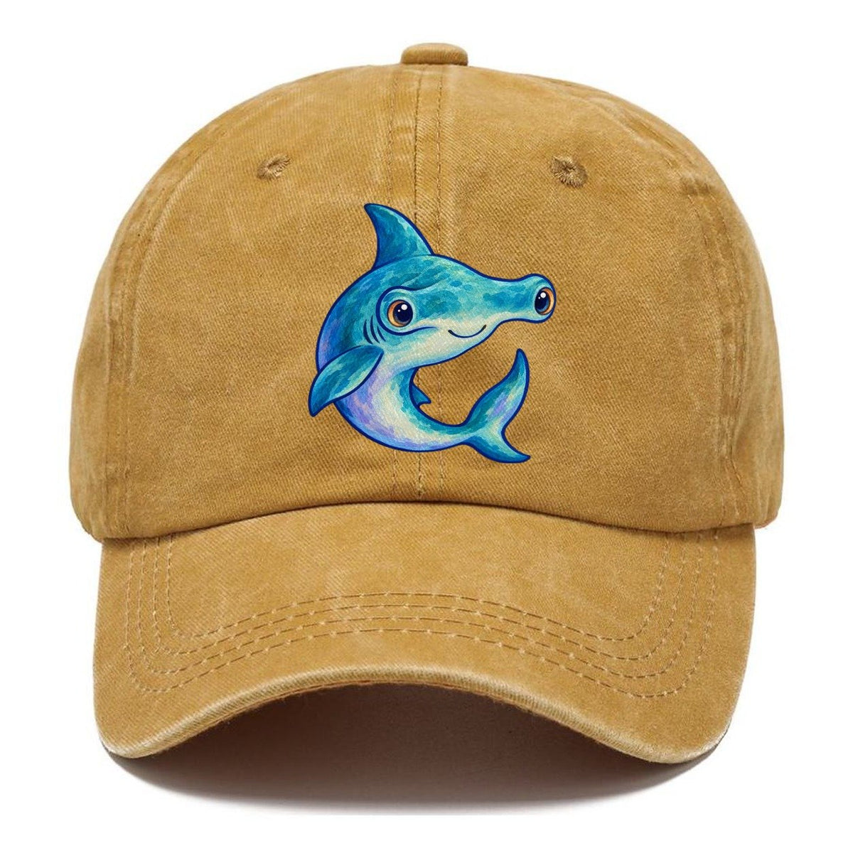 Hammerhead Shark Crescent Turn Sea Sprite Classic Cap – Golden Harvest