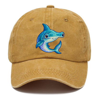 Hammerhead Shark Crescent Turn Sea Sprite Classic Cap – Golden Harvest