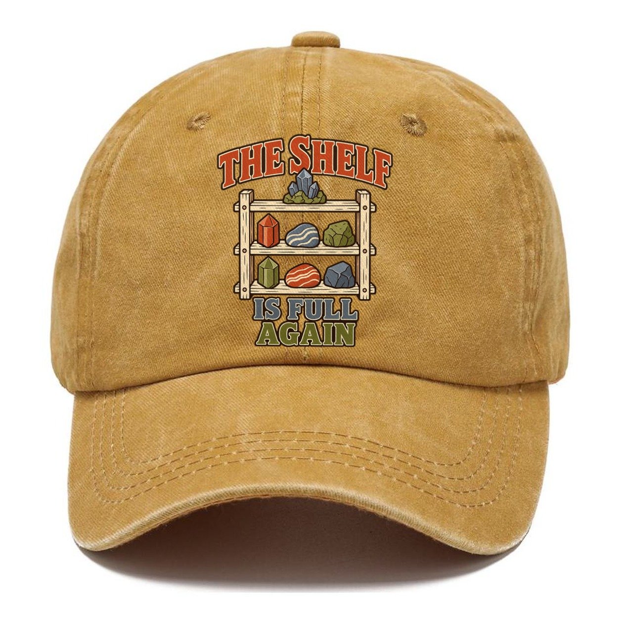 Specimen Shelf Overflow Rocks And Minerals Classic Cap – Golden Harvest