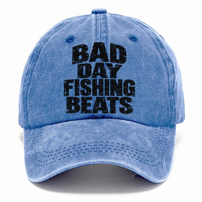 Bad Day Fishing Beats Fishing Club Classic Cap – Summer Sky