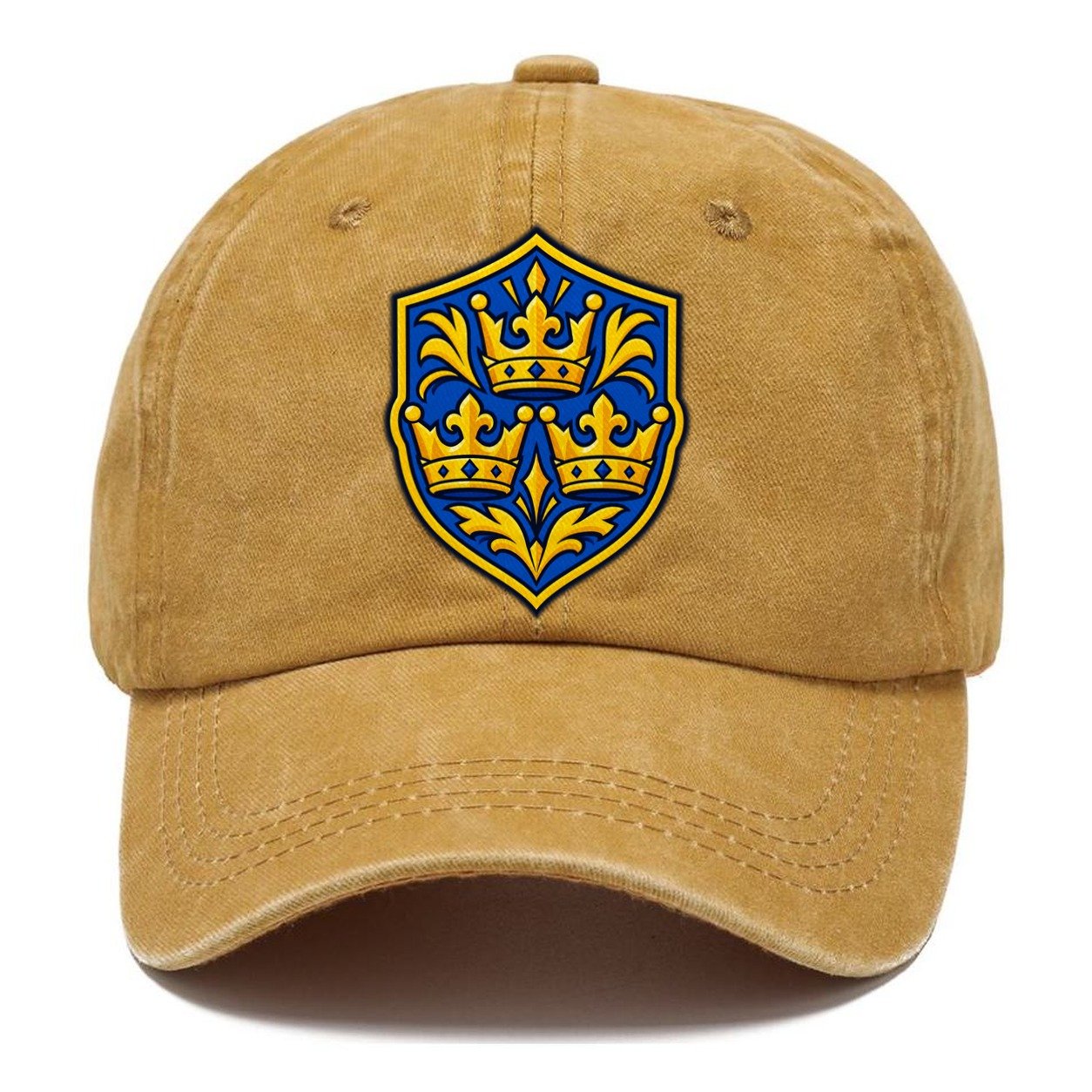 Sweden Minimal Emblem Country Logos Classic Cap – Golden Harvest