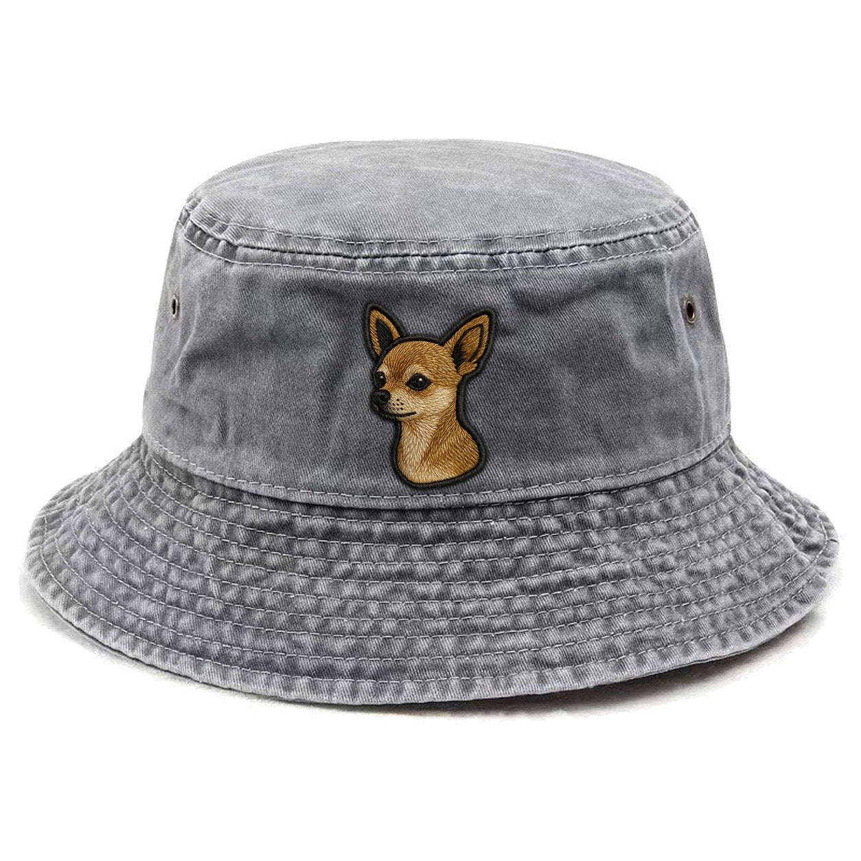 Chihuahua Modern Tiny Dog Logo With Bo Vintage Bucket Hat – Urban Haze