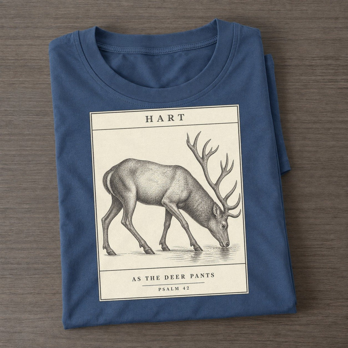 Hart Specimen Plate Creature Canticle Classic T-shirt – Twilight Navy